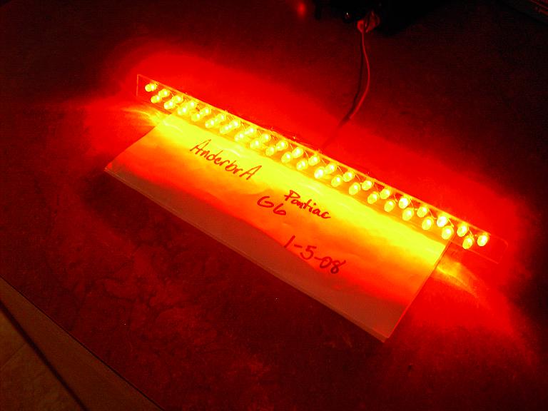 Pontiac G6 LED 3rd Brake Light Kit